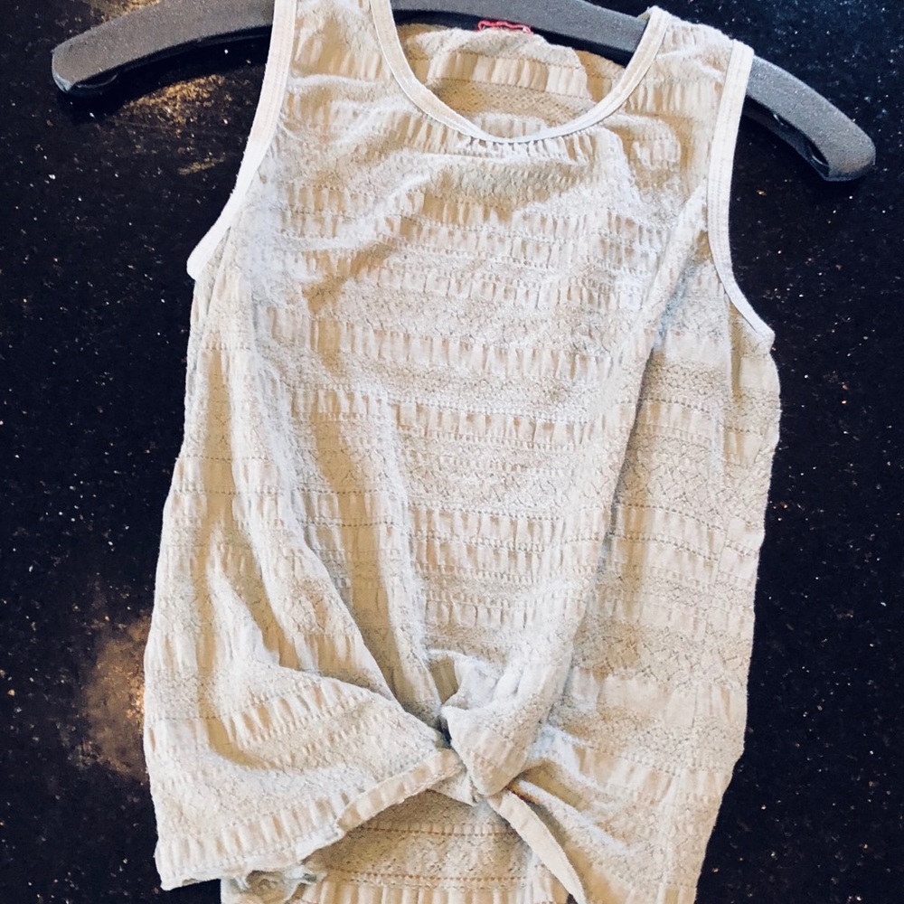 Sage tank top